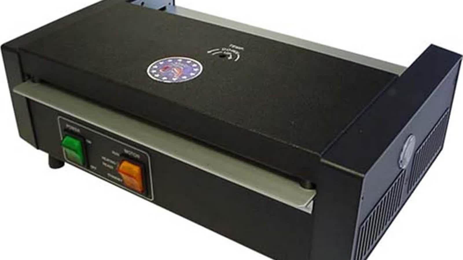 A thermal laminator